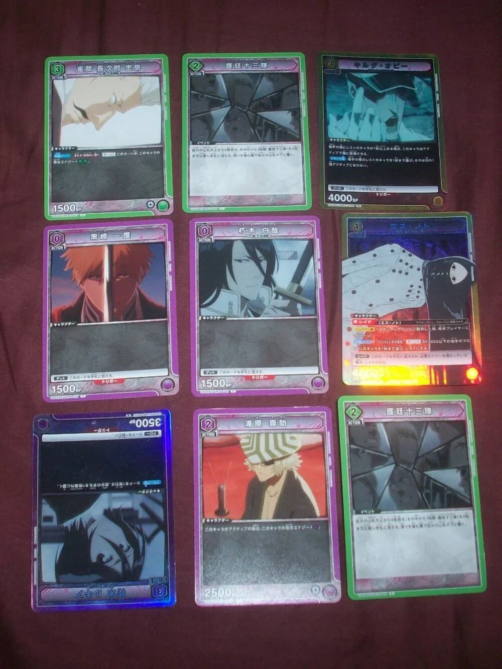 Union Arena 9 Mixed Card Lot! Anime Trading Card